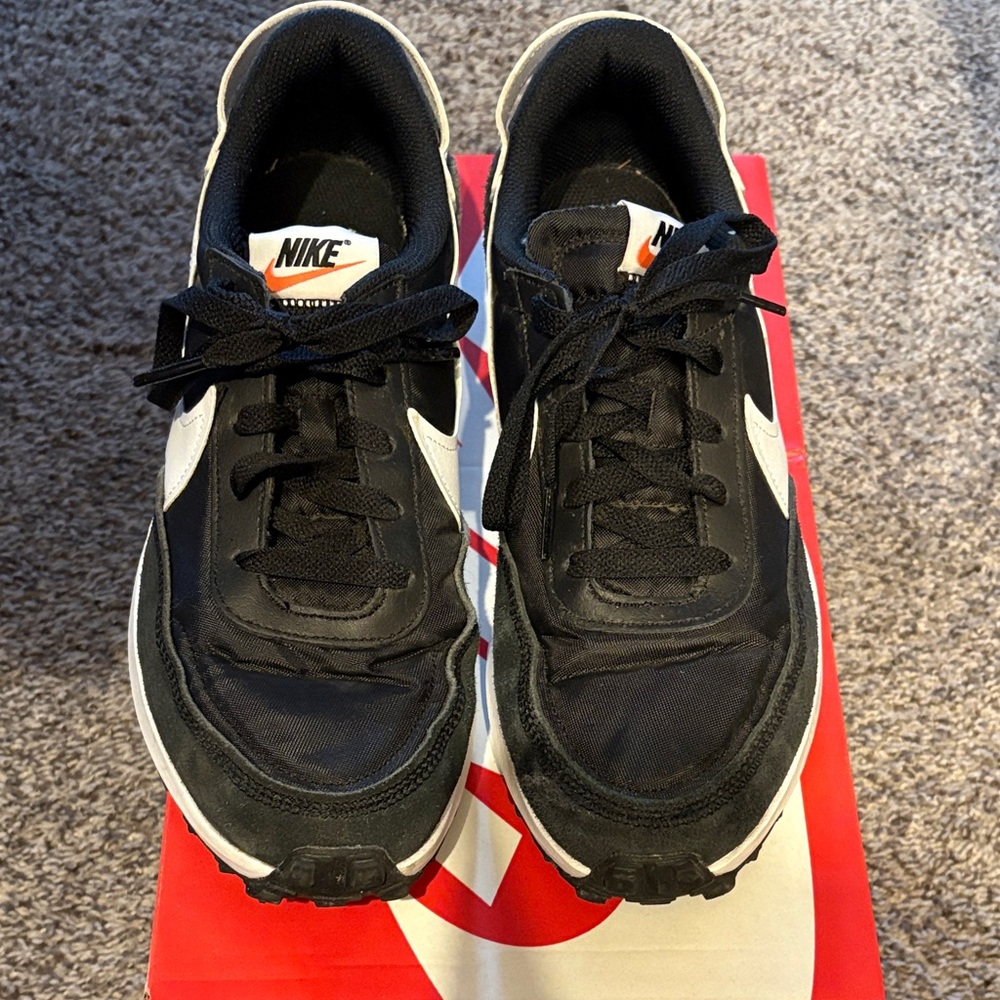 Nike Black and White Athletic Shoes